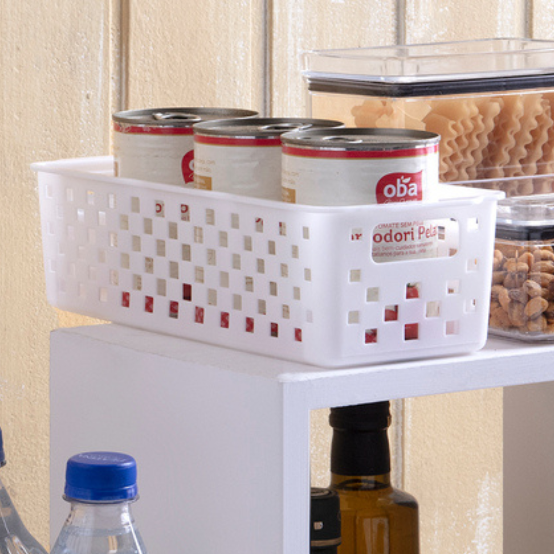 Cesta Organizadora Quadratta 27x11x8cm